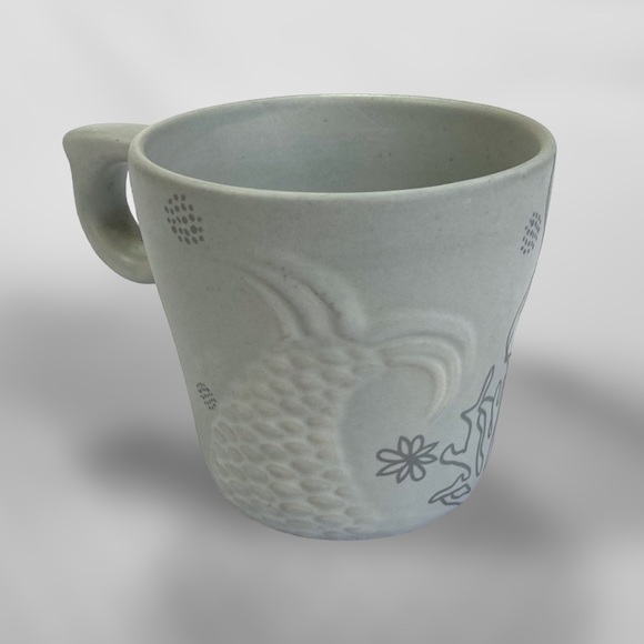 Starbucks Other - Starbucks 2016 Anniversary Coffee Mug featuring Embossed Mermaid / Siren Tail
